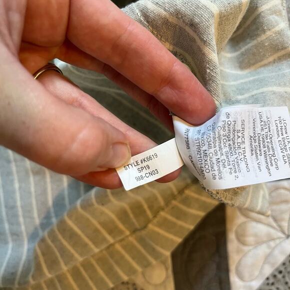 Madewell x The New Denim Project® Patchwork Square-Neck Dress medium - Picture 6 of 12